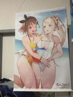 ライザの​アトリエ 描き下ろし B2 タペストリー クラウディア | Mercari