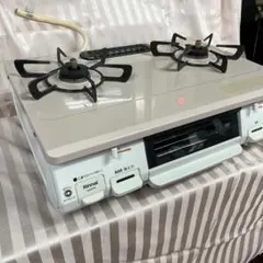 2406リンナイ 都市ガス用ガステーブル KG67PKL 2024年製ピンク色 