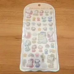 新品　スヌーピー　SNOOPY　コットンパフィーシール　ボンドロ　シール