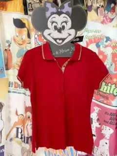 Simple D ☆ミニーポロシャツ