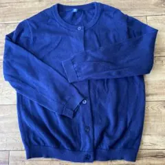キッズ　UNIQLO カーディガン 110 ネイビー