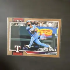 Topps 2026 エセキエル・デュラン レンジャーズ 2026シリ