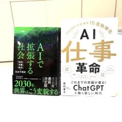 AI拡張する社会 AI仕事革命 2冊セット