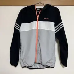 adidas 青山学院大学 陸上部 ウィンドブレーカー M ホワイト/グリーン