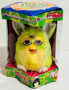 レトロファービー　初代　黒銀　キラキラ　グリッター　緑目 レトロファービー初代黒銀キラキラグリッター緑目