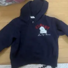 ネイビーフリースパーカー CLASSY Lucky Day