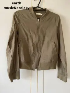 アースミュージック&エコロジー　 カーキ　ブルゾン