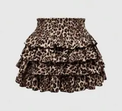 SHEINヒョウ柄スカートM