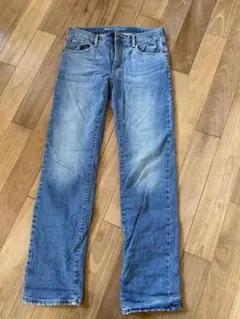 Gap 1969 ライトブルー ストレートデニムパンツ 160 ジーンズ 男女