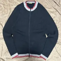 90s timberland double zip drivers knit