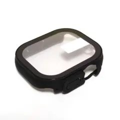 AppleWatch Ultra/Ultra2 49mm ケース 黒 強化ガラス