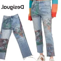 【Desigual（デシグアル）】ミッキーデニムパンツ/Disneyのサムネイル