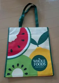 『新品』WHOLE FOODS MARKET エコバッグ フルーツ柄
