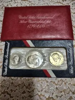 アメリカ合衆国 1976年 建国200周年記念 銀貨 3枚セット - メルカリ