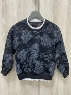 男女兼用　ラブブ柄　トレーナー