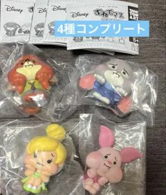 ディズニー すねてマス フィギュア コレクション そのに　コンプリート　4点