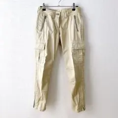 プラステ　PLST きれいめカーゴパンツ　ベージュ　アンクル　セオリー