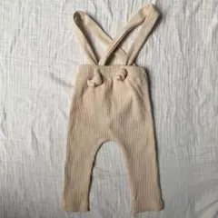 ベビーサロペット風レギンス　80cm