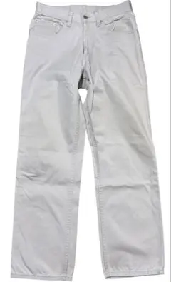 00s levi's 533 ライトベージュ系 ストレート デニムパンツ w29