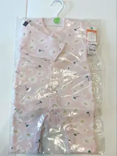 【新品未開封】長袖プレオールピンク花柄★60〜70★