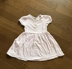 mezzo piano 半袖ワンピース 120cm ピンク