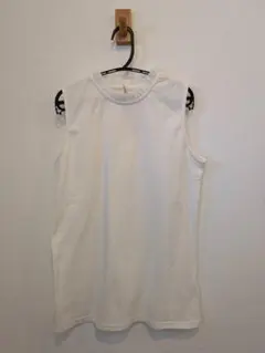 新品　襟フリル　インナー　ノースリーブ