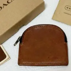 OLD COACH オールドコーチ　コインケース　革　レザー　小銭入れ　コーチ