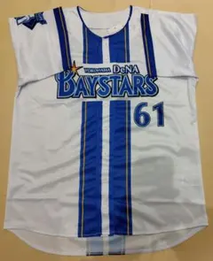 横浜DeNAベイスターズ　蝦名達夫選手　ハイクオリティーレプリカユニフォーム　白