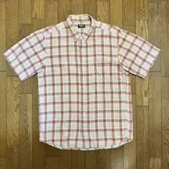 OshKosh 半袖シャツ 赤系チェック