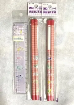 ちいかわ　文房具セット 赤鉛筆　定規 まとめ売り 入学準備 新学期　新品　未使用
