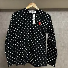PLAY COMME DES GARÇONS ポルカドット長袖Tシャツ XXS - メルカリ