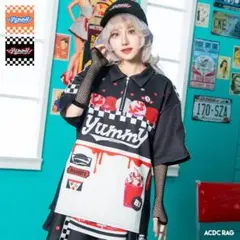 Yummy! ハーフジップTシャツのサムネイル