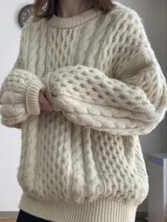 手編み セーター ニット