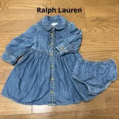 Ralph Lauren デニムワンピース 12M