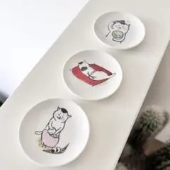 きょうの猫村さん　招運豆皿 5枚セット　非売品　貴重　希少　レア　ネコ　にゃんこ きょうの猫村さん 招運豆皿 5枚セット 非売品 貴重 希少 レア ネコ