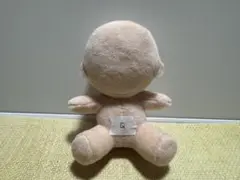 [Q]ぬいのボディ　座りポーズver. Sサイズ　ナチュラルカラー