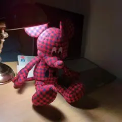 ミッキーマウス ユニクロ×タカラトミー 赤黒チェック