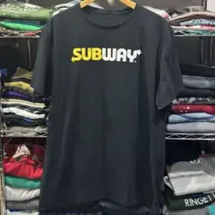 USA古着 サブウェイ プリントTシャツ