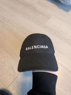 Balenciaga バレンシアガ ブラックベースボールキャップ L59 - メルカリ