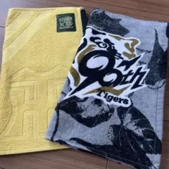 未使用★阪神タイガース　甲子園　シーズンシート タオル　非売品　2枚セット①