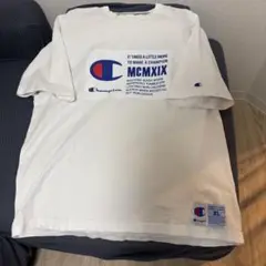 チャンピオン　白Tシャツ　古着