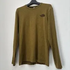 THE NORTH FACE ロングスリーブTシャツ オリーブ メンズM