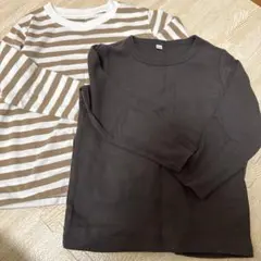 無印良品　100cm ロンT 2枚セット