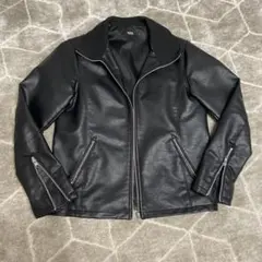 AZUL BY MOUSSY レザージャケット ブラック
