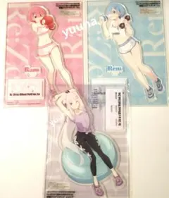 コミック アライブ 付録 特典 リゼロ レム ラム エミリア アクリルスタンド