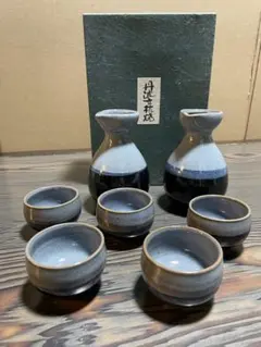 丹波立杭焼　徳利・お猪口セット