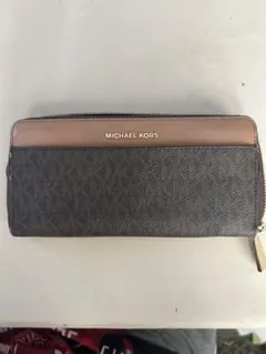 MICHAEL KORS ブラウン長財布