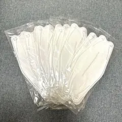 10枚　個包装　マスク　不織布　子供用　キッズ　ホワイト