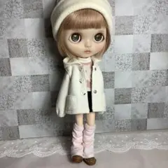 ブライスアウトフィット♡ニットオーバーサイズジャケット/アイボリー＆ショート