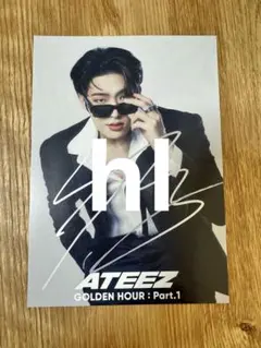 ATEEZ ミンギ サイン 直筆